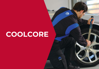 coolcore branded automotive uniforms