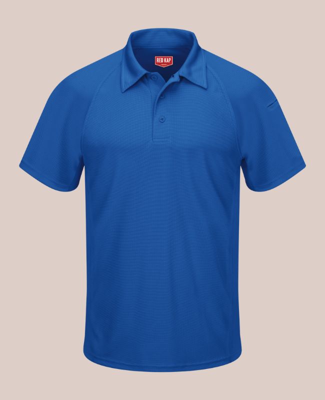 performance knit flex series active polo work shirt