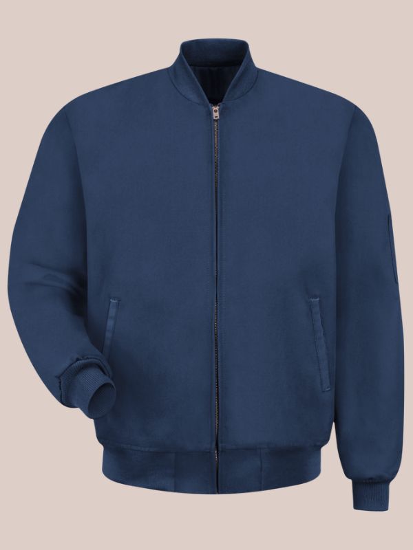 unlined solid team jacket